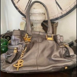 B Makowsky Leather HoBo